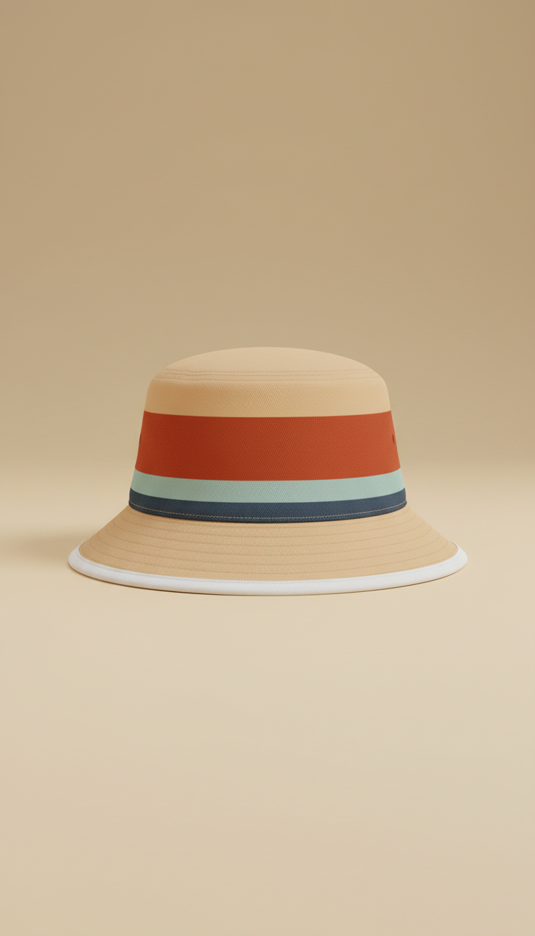 Coastal Canvas Cap—Contrast Stitch